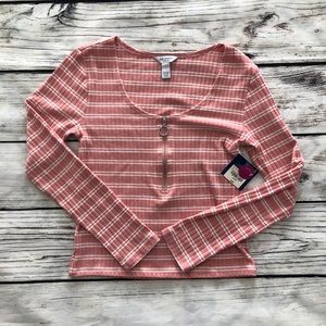 Pink Striped Shirt
